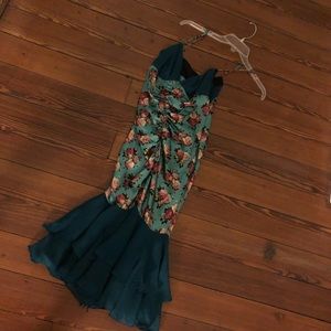 Gorgeous Betsey Johnson silk cocktail dress